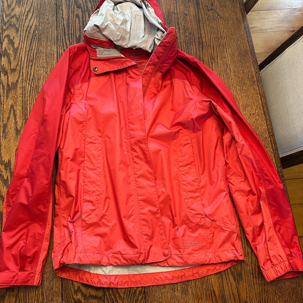 L.L. Bean Vibrant Red Outdoor Jacket